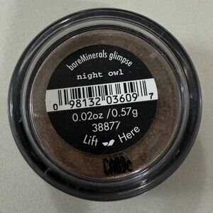 bareMinerals NIGHT OWL Eyeshadow Brown Grey Loose Mineral 57 g / .02 oz NWT